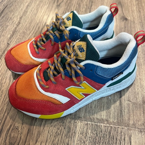 New Balance 997H Toddler Vintage Orange Cordura Size 3 M NWOB 997 - Picture 2 of 6